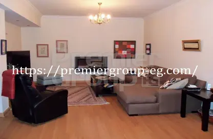 Apartment - 3 Bedrooms - 3 Bathrooms for rent in Katameya Heights - El Katameya Compounds - El Katameya - New Cairo City - Cairo