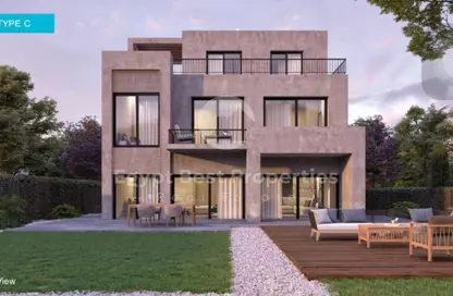 Townhouse - 4 Bedrooms - 4 Bathrooms for sale in Palm Hills New Cairo - 5th Settlement Compounds - The 5th Settlement - New Cairo City - Cairo