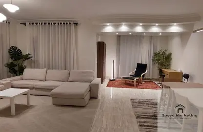 Apartment - 2 Bedrooms - 3 Bathrooms for rent in Akhnaton St. - District 5 - The 5th Settlement - New Cairo City - Cairo