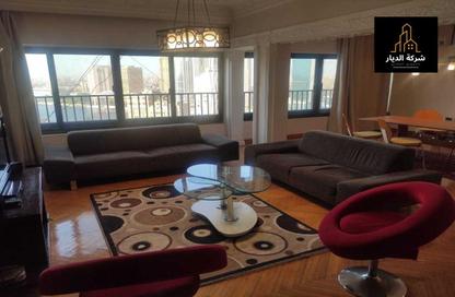 Apartment - 3 Bedrooms - 2 Bathrooms for rent in Al Saleh Ayoub St. - Zamalek - Cairo