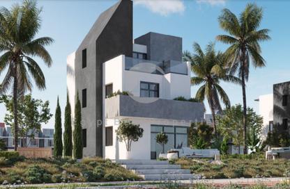 Twin House - 4 Bedrooms - 4 Bathrooms for sale in Rivers - New Zayed City - Sheikh Zayed City - Giza