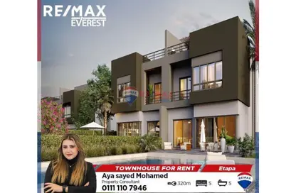 Townhouse - 5 Bedrooms - 5 Bathrooms for rent in Etapa - Sheikh Zayed Compounds - Sheikh Zayed City - Giza