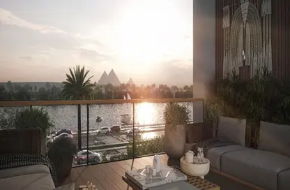Hotel Apartment - 1 Bedroom - 1 Bathroom for sale in Reve Du Nil - Athar El Nabi - Hay Masr El Kadima - Cairo