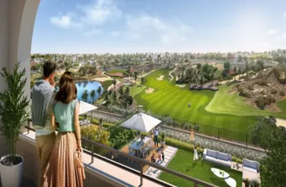Apartment - 2 Bedrooms - 2 Bathrooms for sale in The Fourteen Golf Residences - Uptown Cairo - Mokattam - Cairo