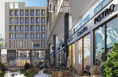 Shop - Studio - 1 Bathroom for sale in Capital Towers - 9th District - 6 October City - Giza