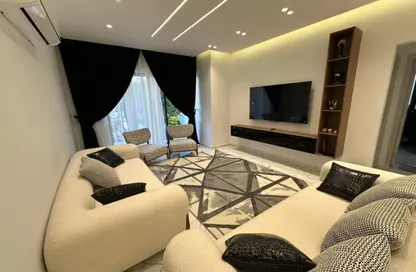 Apartment - 2 Bedrooms - 2 Bathrooms for rent in Lake View Residence - 5th Settlement Compounds - The 5th Settlement - New Cairo City - Cairo