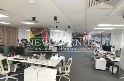 Office Space - Studio - 1 Bathroom for rent in Bank Center Street - South Teseen St. - The 5th Settlement - New Cairo City - Cairo