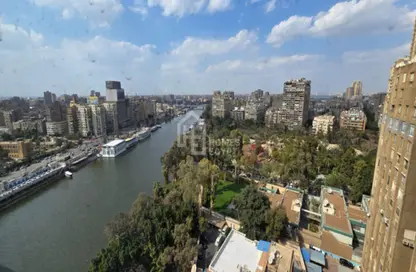 Duplex - 3 Bedrooms - 3 Bathrooms for rent in Al Saleh Ayoub St. - Zamalek - Cairo