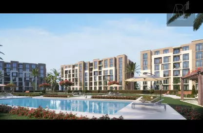 Apartment - 2 Bedrooms - 2 Bathrooms for sale in Elan - Cairo Gate - Sheikh Zayed Compounds - Sheikh Zayed City - Giza