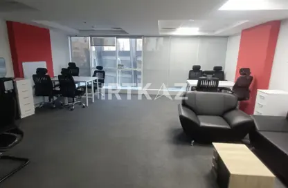 Office Space - Studio - 2 Bathrooms for rent in Business Plus - North Teseen St. - The 5th Settlement - New Cairo City - Cairo