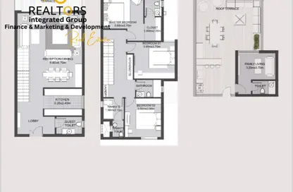 تاون هاوس - 5 غرف نوم - 5 حمامات للبيع في كارمل - مدينة زايد الجديدة - الشيخ زايد - الجيزة