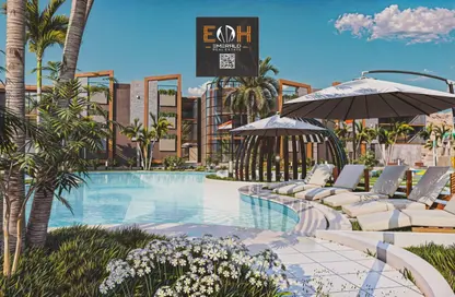 Apartment - 1 Bedroom - 1 Bathroom for sale in Magawish Resort - Hurghada Resorts - Hurghada - Red Sea