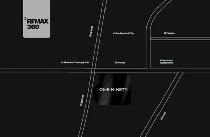 Office Space - Studio - 1 Bathroom for sale in One Ninety Mall - South Teseen St. - The 5th Settlement - New Cairo City - Cairo