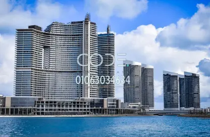 Apartment - Studio - 1 Bathroom for sale in The Gate Towers - New Alamein City - Al Alamein - North Coast