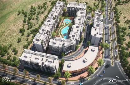 Apartment - 1 Bedroom - 1 Bathroom for sale in Touristic 1 - Northern Expansions - 6 October City - Giza