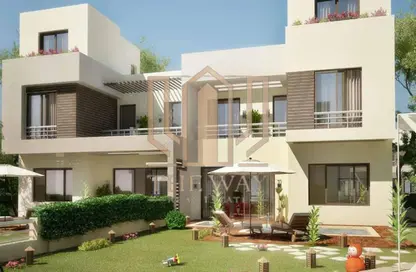 Townhouse - 5 Bedrooms - 3 Bathrooms for sale in Rivers - New Zayed City - Sheikh Zayed City - Giza