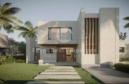 Twin House - 3 Bedrooms - 3 Bathrooms for sale in Mangroovy Residence - Al Gouna - Hurghada - Red Sea
