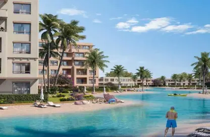 Chalet - 2 Bedrooms - 3 Bathrooms for sale in Hacienda Waters - Qesm Ad Dabaah - North Coast