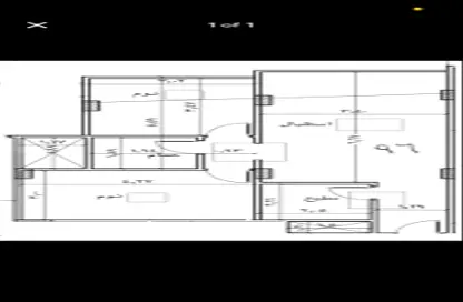 شقة - 2 غرف نوم - 1 حمام للبيع في البوابة الرابعة - مينا - حدائق الاهرام - الجيزة