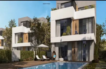 Villa - 5 Bedrooms - 5 Bathrooms for sale in Lugar - New Zayed City - Sheikh Zayed City - Giza