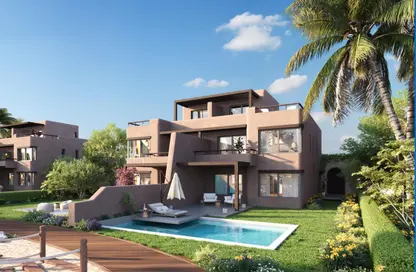 Chalet - 3 Bedrooms - 3 Bathrooms for sale in Hacienda White - Sidi Abdel Rahman - North Coast