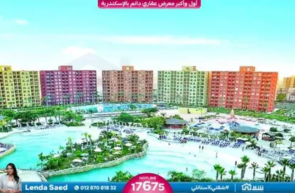 Chalet - 2 Bedrooms - 2 Bathrooms for sale in New Alamein City - Al Alamein - North Coast