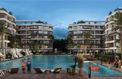Apartment - 2 Bedrooms - 2 Bathrooms for sale in Coy - Sheikh Zayed Compounds - Sheikh Zayed City - Giza