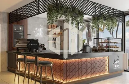 Shop - Studio - 2 Bathrooms for rent in V90 - North Teseen St. - The 5th Settlement - New Cairo City - Cairo