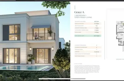 فيلا - 3 غرف نوم - 4 حمامات للبيع في بيل فى - مدينة زايد الجديدة - الشيخ زايد - الجيزة