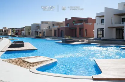 Chalet - 2 Bedrooms - 2 Bathrooms for sale in Makadi Orascom Resort - Makadi - Hurghada - Red Sea