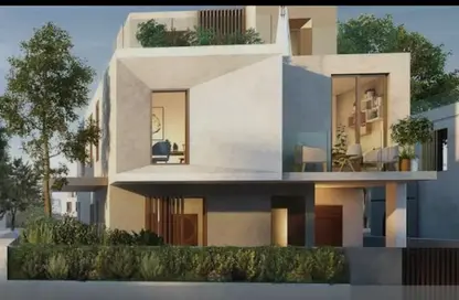 Townhouse - 3 Bedrooms - 3 Bathrooms for sale in Vye Sodic - New Zayed City - Sheikh Zayed City - Giza Townhouse - 3 Bedrooms - 3 Bathrooms for sale in Vye Sodic - New Zayed City - Sheikh Zayed City - Giza