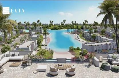 Chalet - 2 Bedrooms - 2 Bathrooms for sale in Mountain View - Ras Al Hekma - North Coast