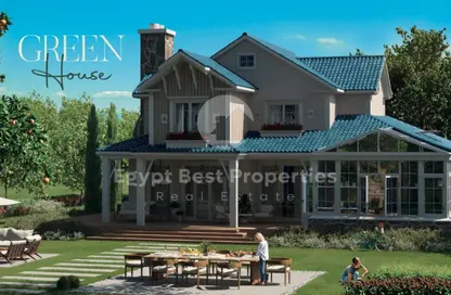 Townhouse - 3 Bedrooms - 3 Bathrooms for sale in Mountain View 4 - 6 October Compounds - 6 October City - Giza