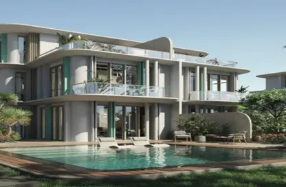 Townhouse - 3 Bedrooms - 3 Bathrooms for sale in Marseilia Beach 5 - Ras Al Hekma - North Coast