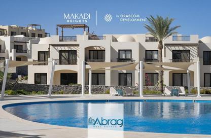 Chalet - 2 Bedrooms - 3 Bathrooms for sale in Makadi - Hurghada - Red Sea