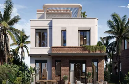 Villa - 6 Bedrooms - 7+ Bathrooms for sale in Crescent Walk - 5th Settlement Compounds - The 5th Settlement - New Cairo City - Cairo