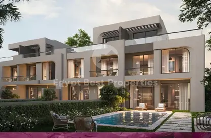 فيلا - 5 غرف نوم - 4 حمامات للبيع في بالم هيلز قطامية - كمبوندات القطامية - القطامية - مدينة القاهرة الجديدة - القاهرة