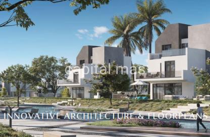 Apartment - 2 Bedrooms - 2 Bathrooms for sale in Rivers - New Zayed City - Sheikh Zayed City - Giza