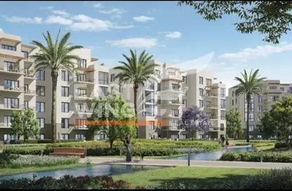 Penthouse - 3 Bedrooms - 4 Bathrooms for sale in Garden Residence - Hyde Park - New Cairo City - Cairo