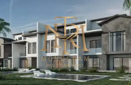 Twin House - 3 Bedrooms - 3 Bathrooms for sale in Creek Town - The 1st Settlement - New Cairo City - Cairo