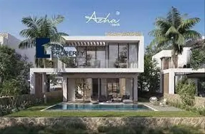 Twin House - 3 Bedrooms - 4 Bathrooms for sale in Azha North - Ras Al Hekma - North Coast