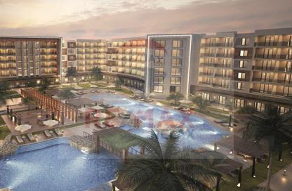 Apartment - 1 Bedroom - 1 Bathroom for sale in Zahabia Hotel  and  Beach Resort - Hurghada Resorts - Hurghada - Red Sea