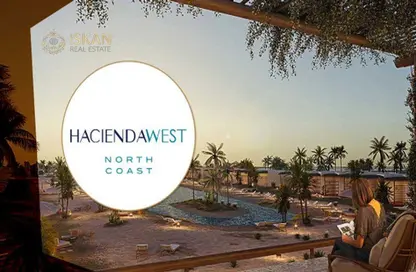 Chalet - 2 Bedrooms for sale in Hacienda West - Ras Al Hekma - North Coast