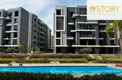 Apartment - 2 Bedrooms - 2 Bathrooms for sale in Sun Capital - Fayoum Desert road - 6 October City - Giza