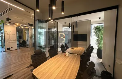 Office Space - Studio - 2 Bathrooms for rent in North Teseen St. - The 5th Settlement - New Cairo City - Cairo