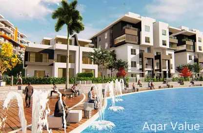 Twin House - 6 Bedrooms - 6 Bathrooms for sale in Rhodes - New Capital Compounds - New Capital City - Cairo