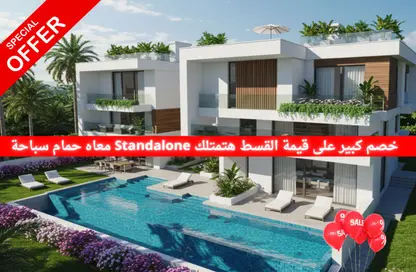 Villa - 6 Bedrooms - 4 Bathrooms for sale in Boulevard Road - Green Belt - 6 October City - Giza