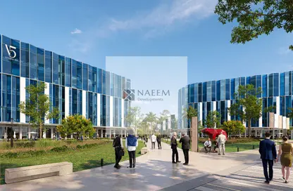 Office Space - Studio - 2 Bathrooms for sale in Smart Village - Cairo Alexandria Desert Road - 6 October City - Giza