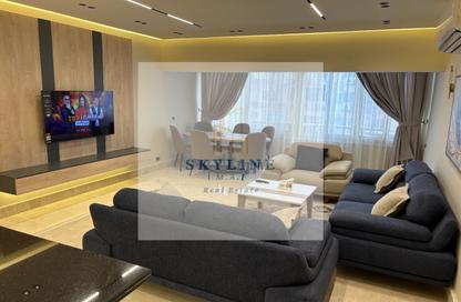 Apartment - 3 Bedrooms - 3 Bathrooms for rent in Omarat Melisa St. - Masaken Al Mohandesin - Nasr City - Cairo