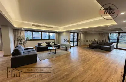 Apartment - 3 Bedrooms - 3 Bathrooms for rent in Street 253 - Degla - Hay El Maadi - Cairo